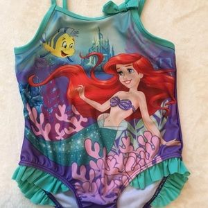 Disney Ariel Swimsuit Size 5T